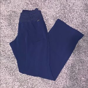 Navy Jockey Scrub Pants